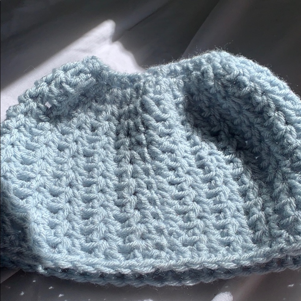 ponytail beanie